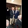 thumbnail Mr.President, Eric Barnes (L) welcomes the new Captain, Jake Aspinall (R) 