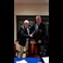 thumbnail Mr.President, Eric Barnes (L) thanks the outgoing President, Paul O'Brien (R)